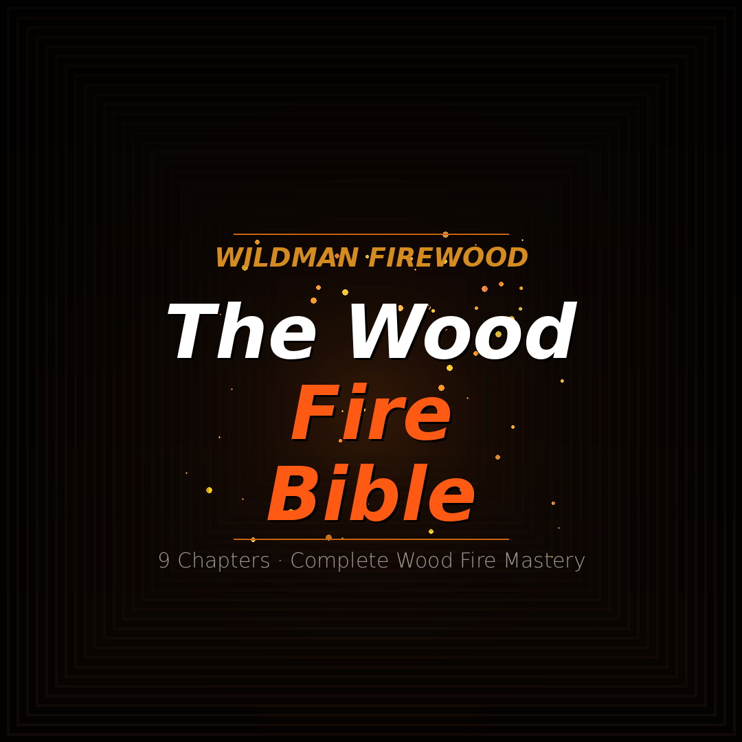 The Wood Fire Bible — Complete Firewood & Fire-Building Guide by Wildman Firewood